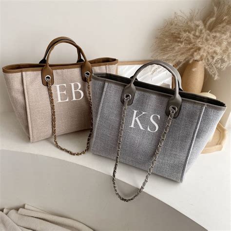 personalised handbags with initials